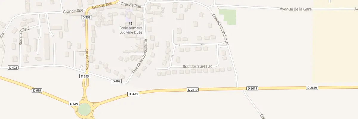 Plan du 11 Rue des Champs à Yèbles