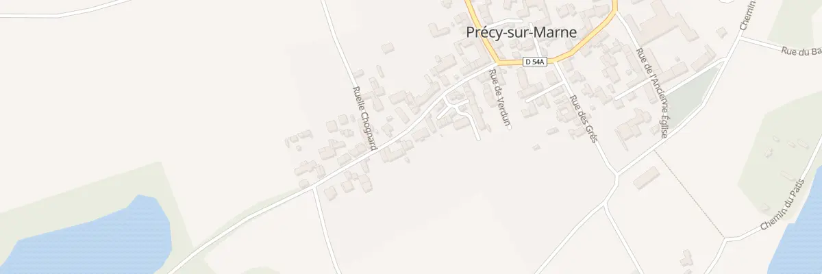 Plan du 23B Rue de Verdun à Précy-sur-Marne