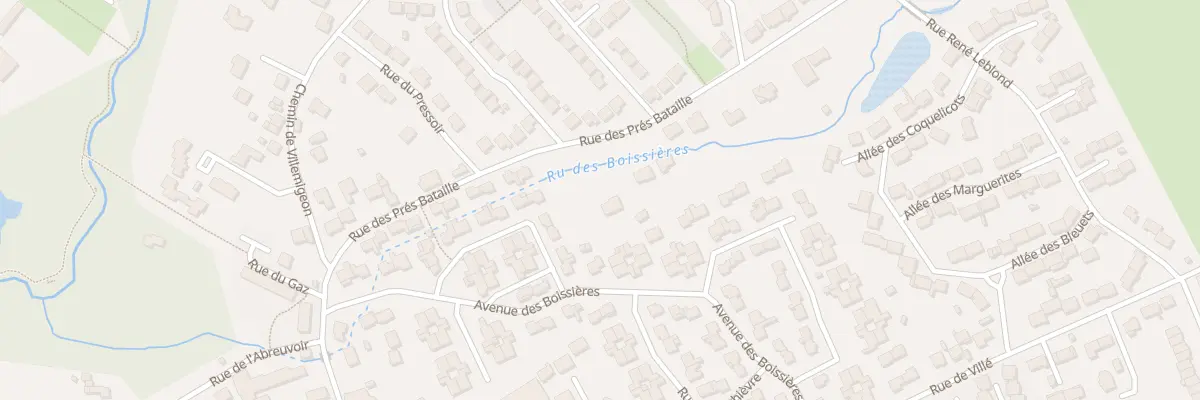 Plan du 24 Rue des Pres Bataille à Tournan-en-Brie