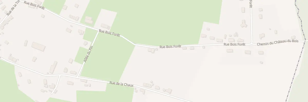 Plan du 9020 Rue Bois Foret à Commentry