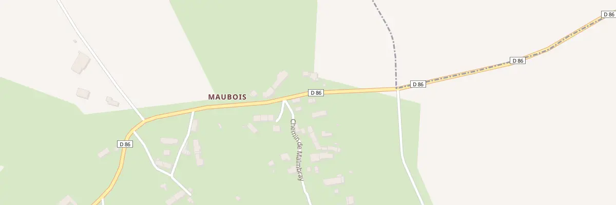 Plan du 1 Che de Maimbray à Menetou-Râtel