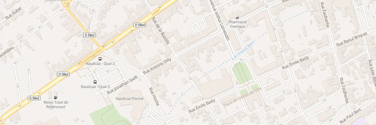 Plan du 23 Rue Antoine Dilly à Liévin