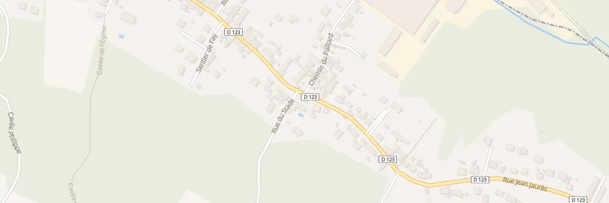 Plan du 358 Rue Jean Jaurès à Saintines