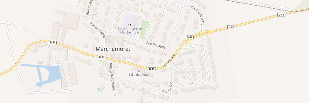 Plan du 18 Rue Renaude à Marchémoret