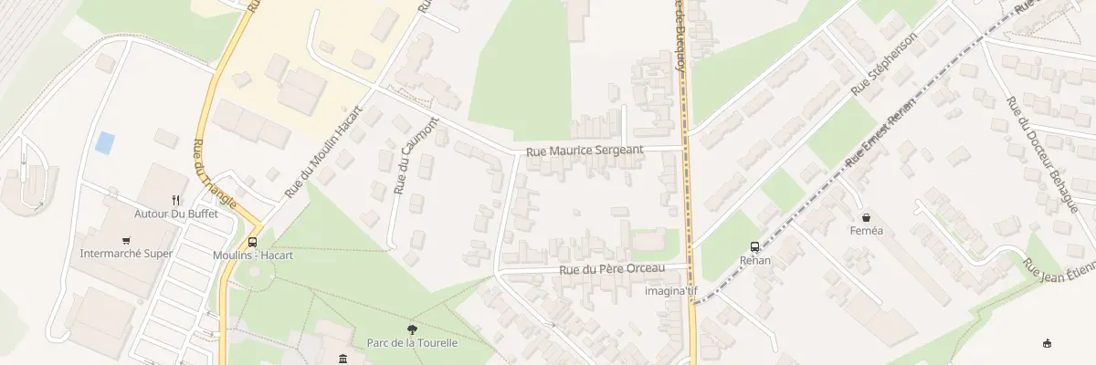 Plan du 25 Rue Maurice Sergeant à Achicourt