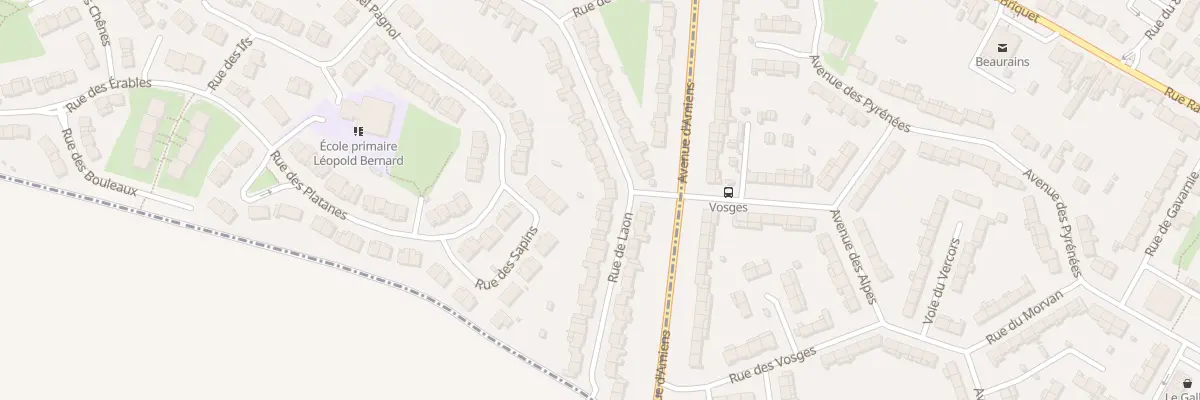 Plan du 112 Rue de Laon à Achicourt