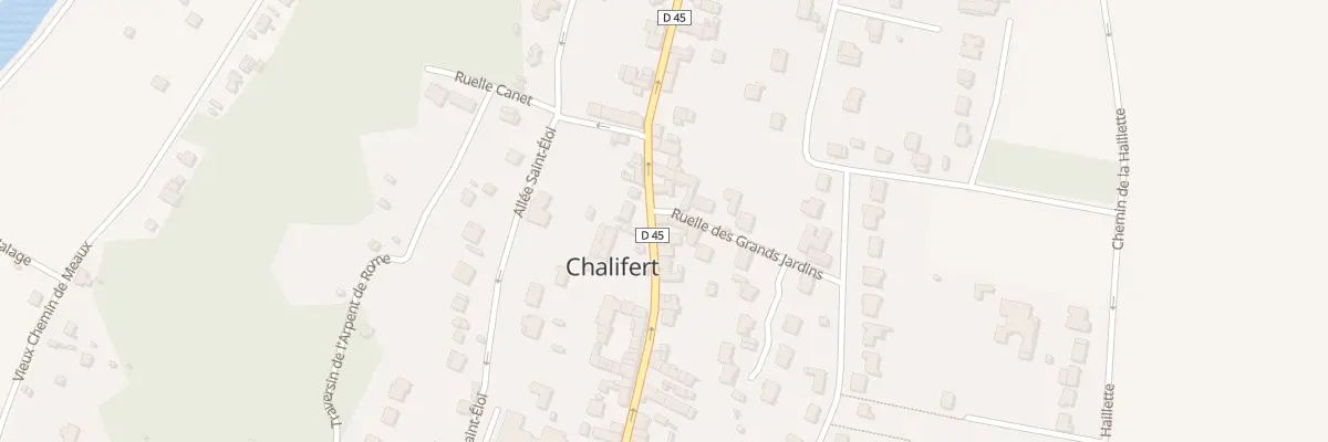 Plan du 36 Rue Charles Vaillant à Chalifert
