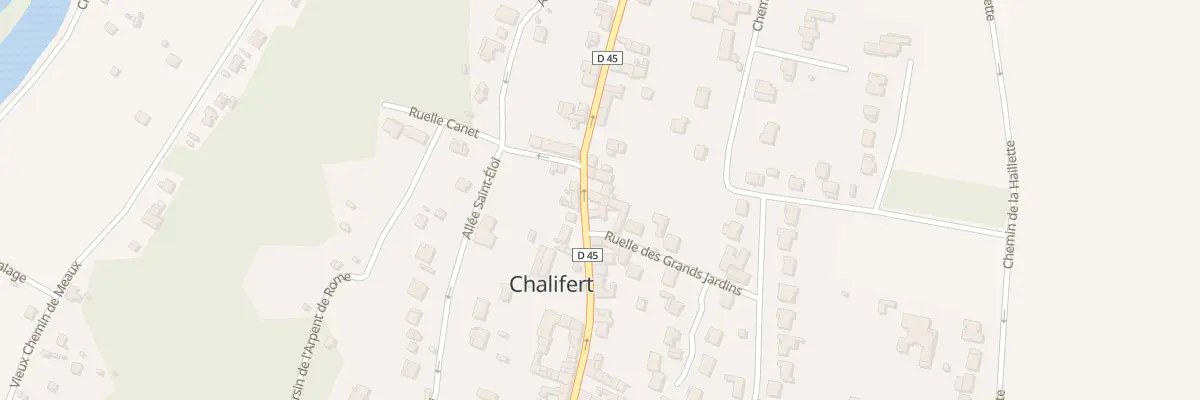 Plan du 38B Rue Charles Vaillant à Chalifert