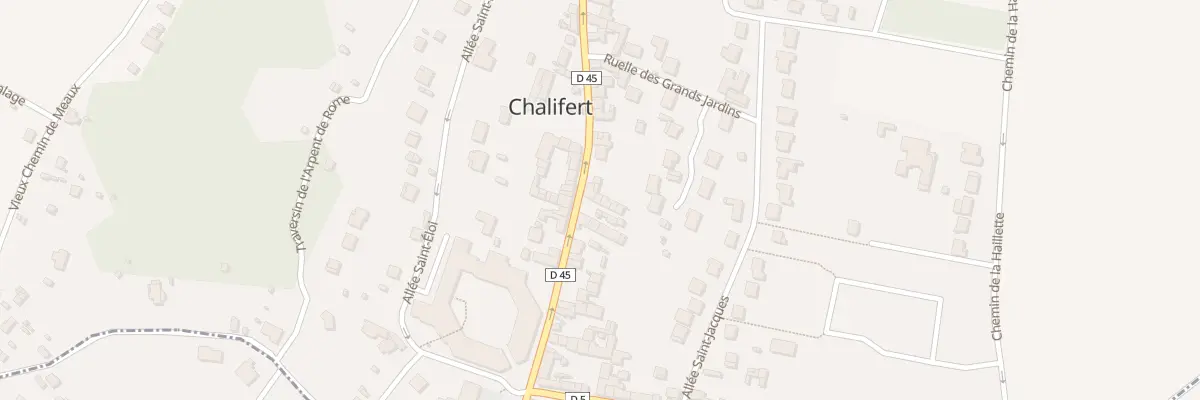 Plan du 26 Rue Charles Vaillant à Chalifert