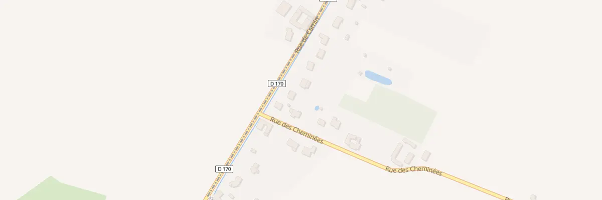 Plan du 3T Rue de Carnin à Neuve-Chapelle
