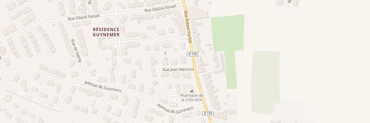 Plan du 126 Rue Robert Parfait à Laventie