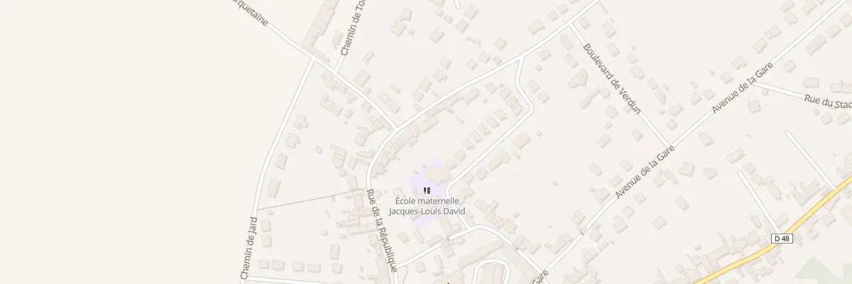 Plan du 40 Rue de la République à Ozouer-le-Voulgis