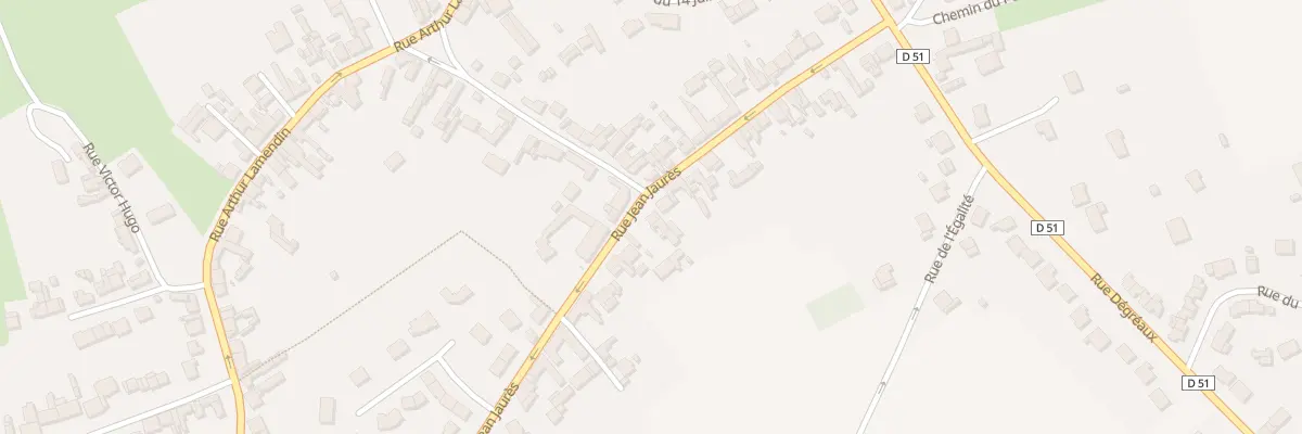 Plan du 29B Rue Jean Jaures à Givenchy-en-Gohelle