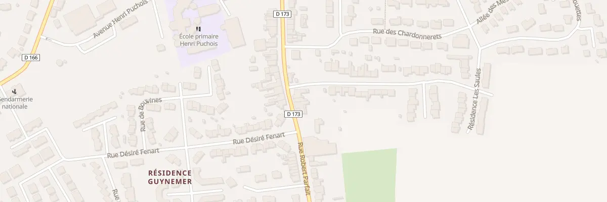 Plan du 87 Rue Robert Parfait à Laventie
