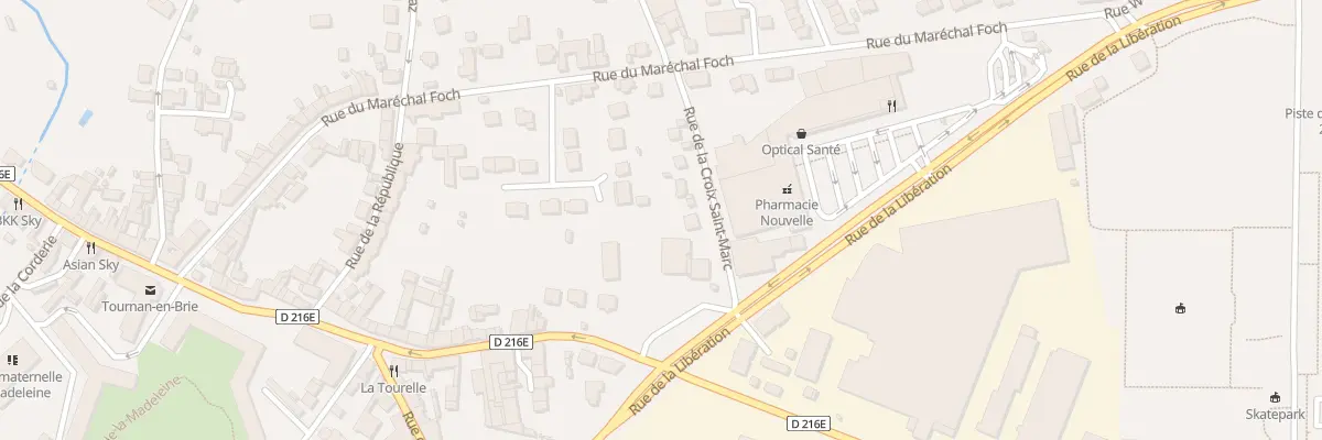 Plan du 3 Rue de la Croix Saint-Marc à Tournan-en-Brie