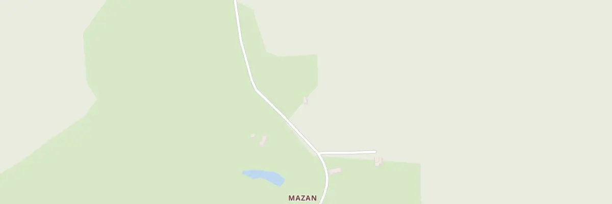 Plan du 1 Mazan à Blet