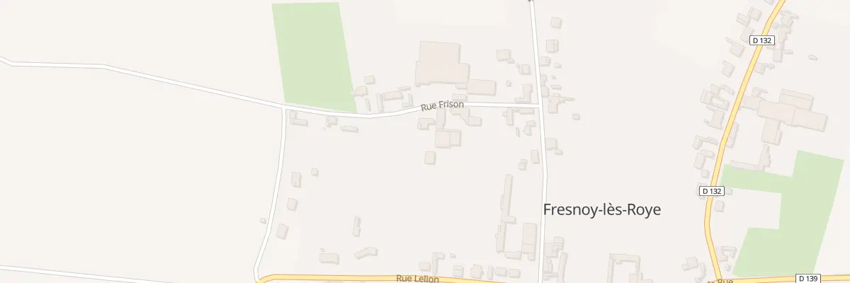 Plan du 3 Rue Frison à Fresnoy-lès-Roye