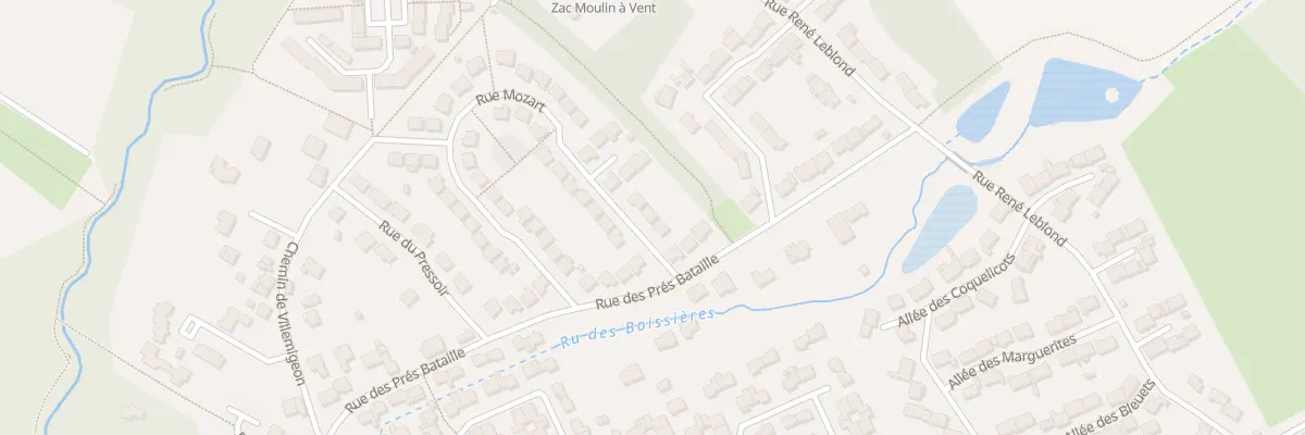 Plan du 57 Rue Mozart à Tournan-en-Brie