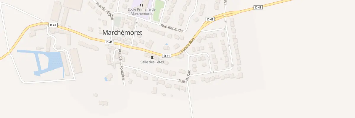 Plan du 40 Gr Grande Rue à Marchémoret