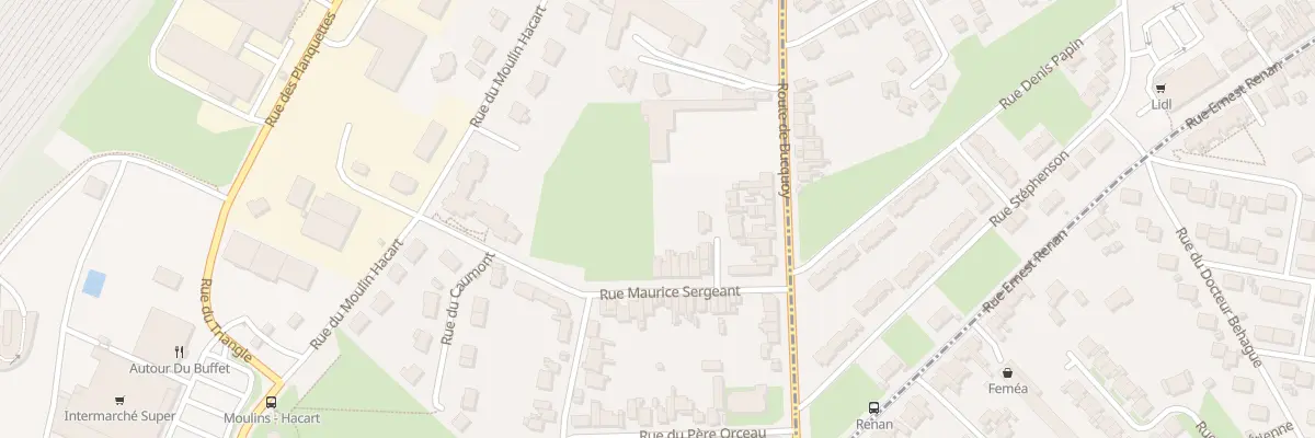 Plan du 20 Rue Maurice Sergeant à Achicourt
