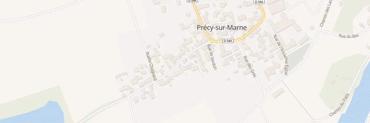 Plan du 17 Rue de Verdun à Précy-sur-Marne