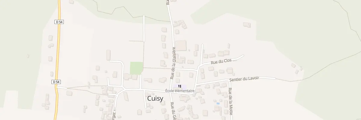 Plan du 2T Rue de la Glaisière à Cuisy