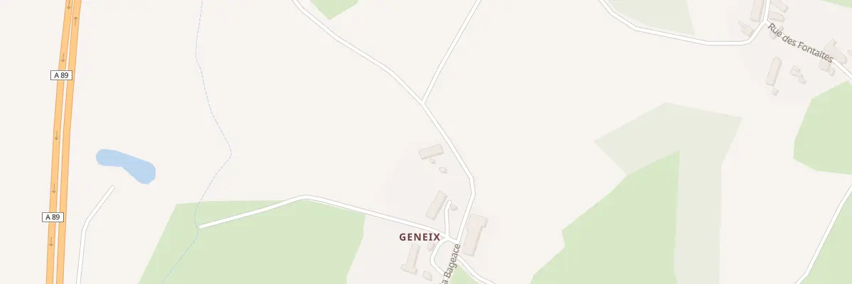 Plan du 5274 Geneix à Bromont-Lamothe