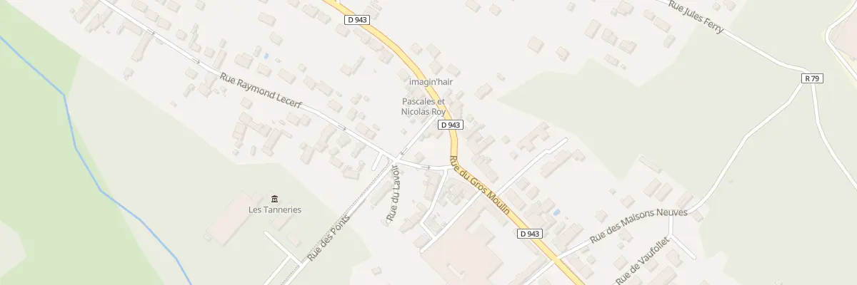 Plan du 190 Rue du Gros Moulin à Amilly