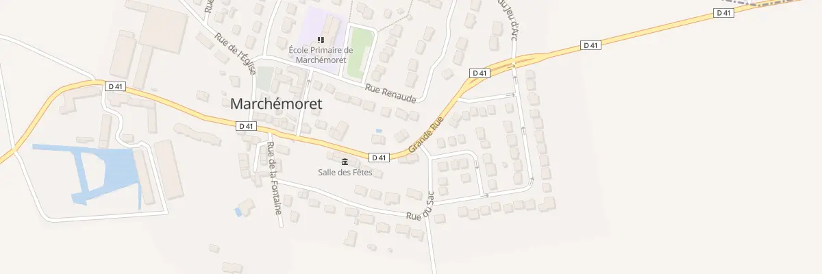 Plan du 27 Gr Grande Rue à Marchémoret