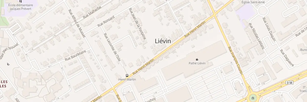 Plan du 64 Rue Henri Martin à Liévin