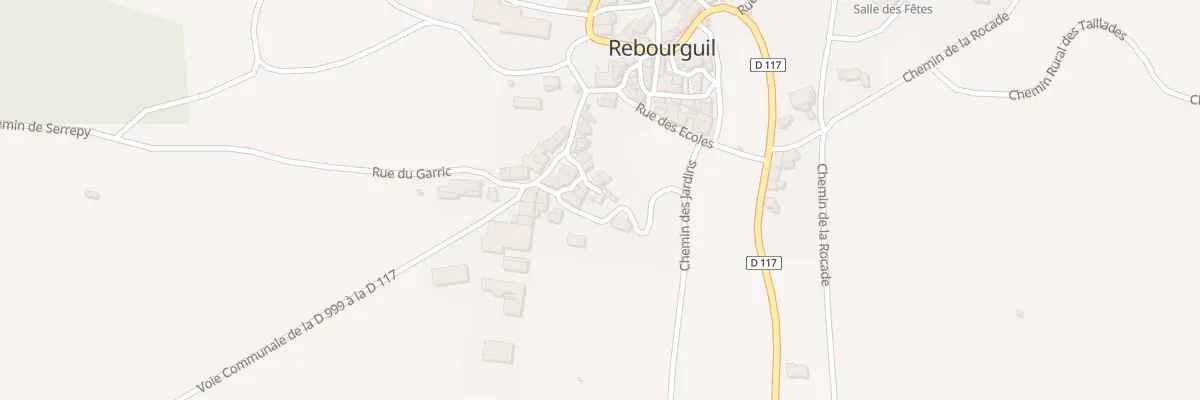 Plan du 5025 Rebourguil à Rebourguil