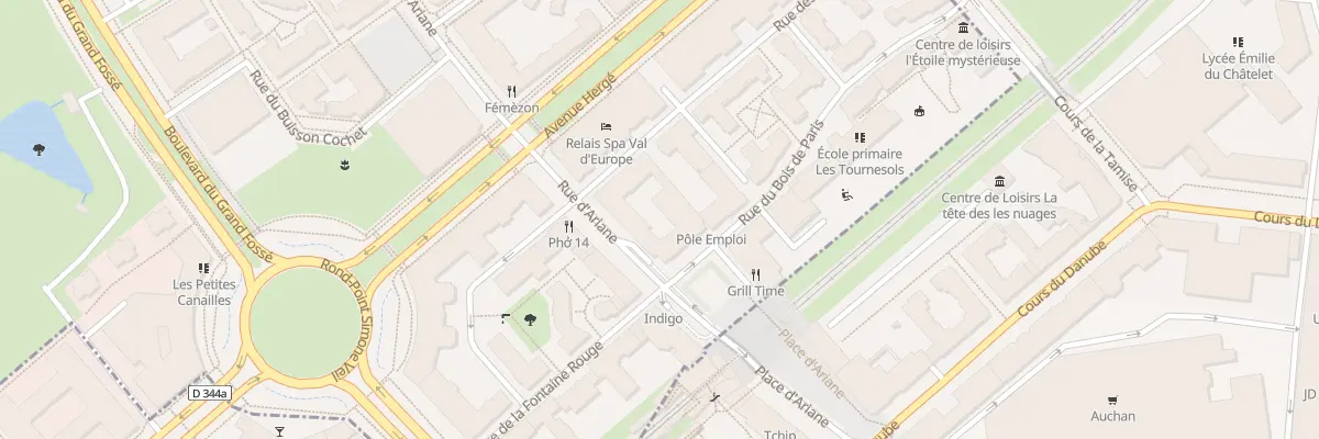 Plan du 5 Rue d’Ariane à Chessy