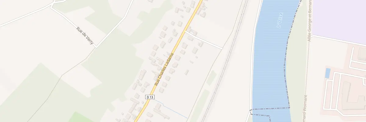 Plan du 727 Rue Charles Ladame à Jaux