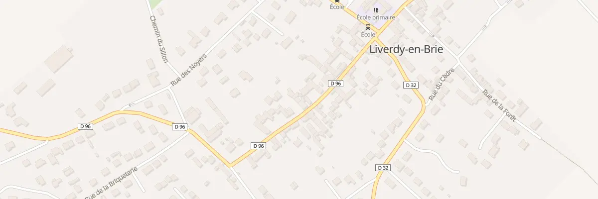 Plan du 33 Rue de Melun à Liverdy-en-Brie