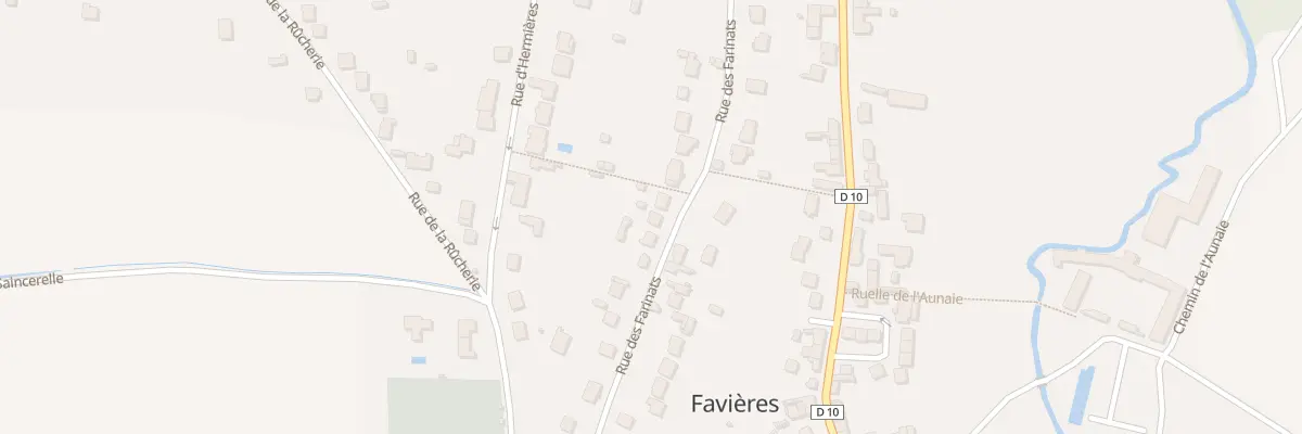 Plan du 17B Rue des Farinats à Favières