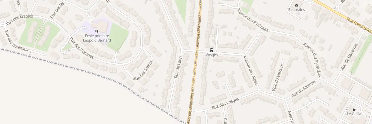 Plan du 83 Rue de Laon à Achicourt