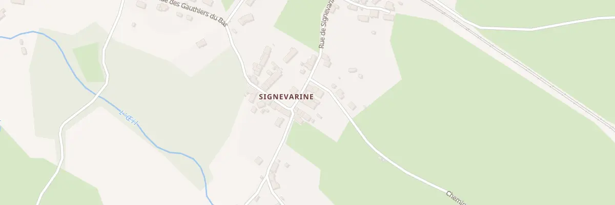 Plan du 16 Rue de Signevarine à Commentry