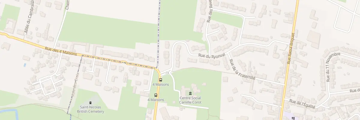 Plan du 6 Rue du Ryonval à Saint-Nicolas