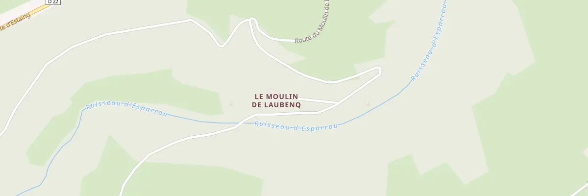 Plan du 5073 Le Moulin de Laubenq au Cayrol