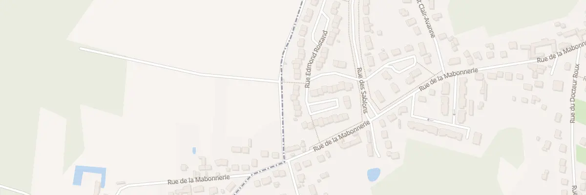 Plan du 250 Rue Edmond Rostand à Saint-Sauveur