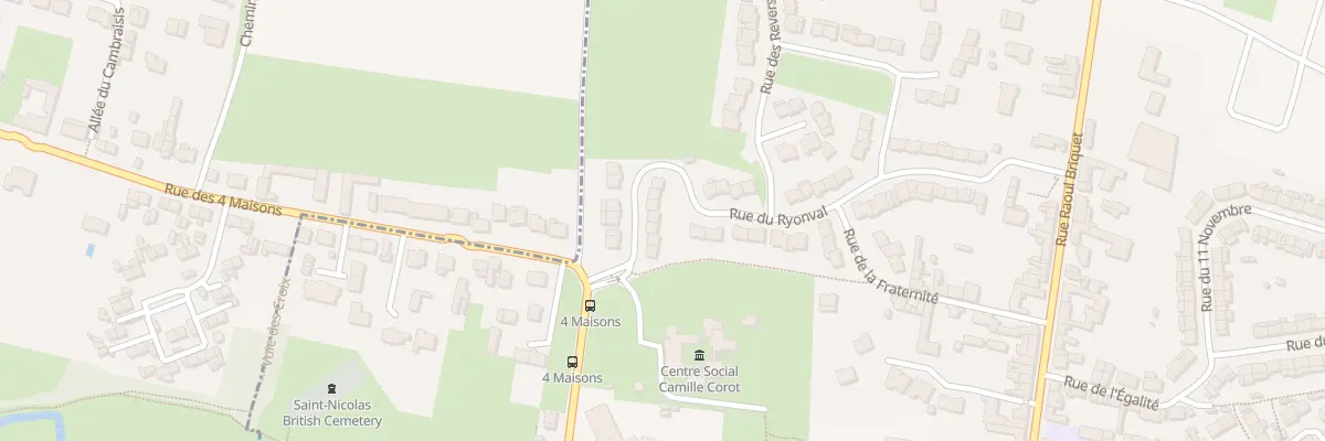 Plan du 8 Rue du Ryonval à Saint-Nicolas