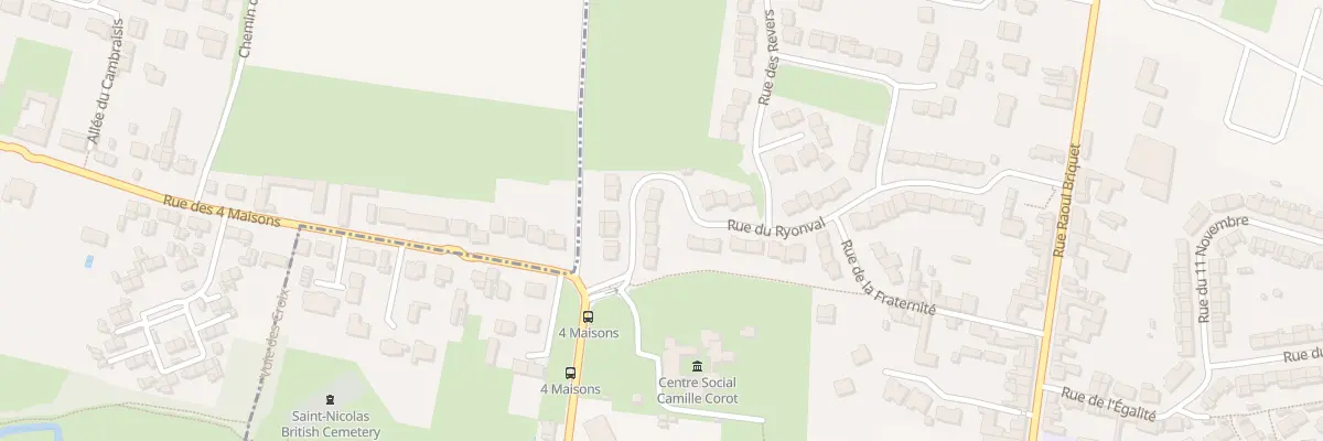 Plan du 10 Rue du Ryonval à Saint-Nicolas