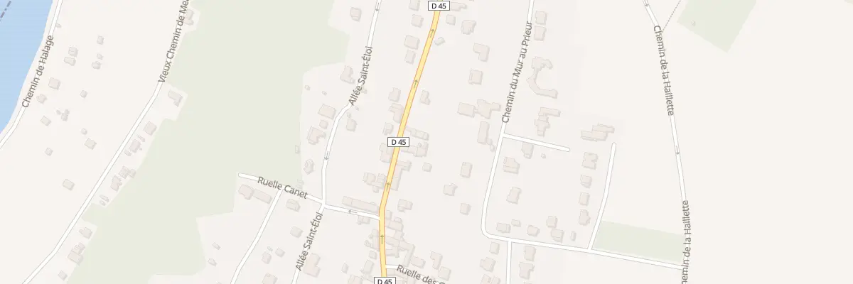 Plan du 58T Rue Charles Vaillant à Chalifert