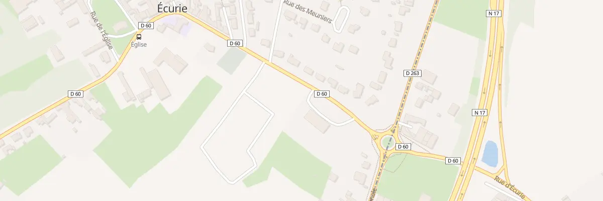 Plan du 93 Rue de Roclincourt à Écurie