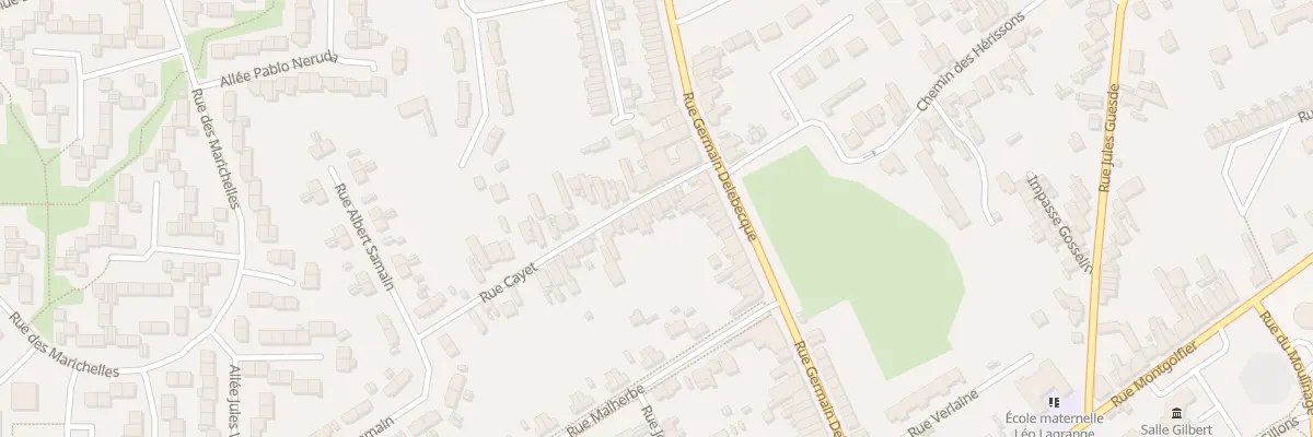 Plan du 46 Rue Cayet à Liévin