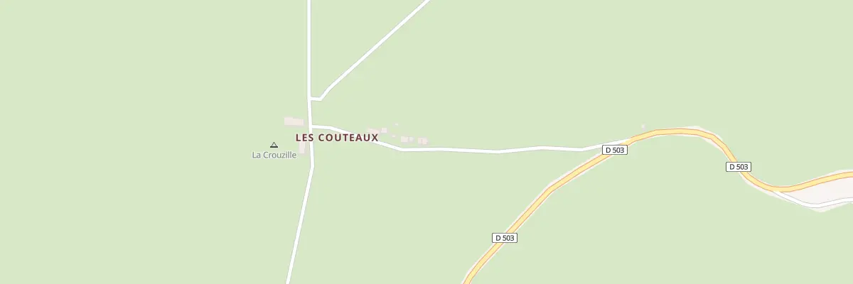 Plan du 3 Les Couteaux à La Crouzille