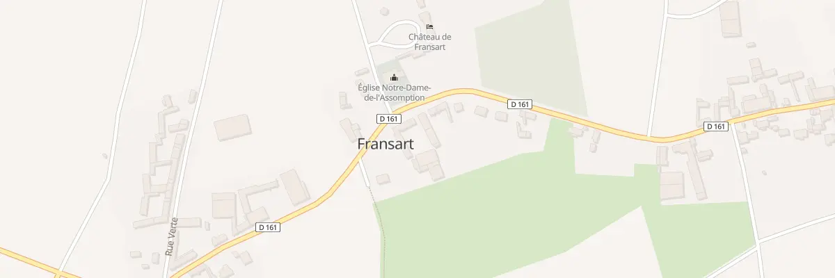 Plan du 43 Rue d’Hattencourt à Fransart