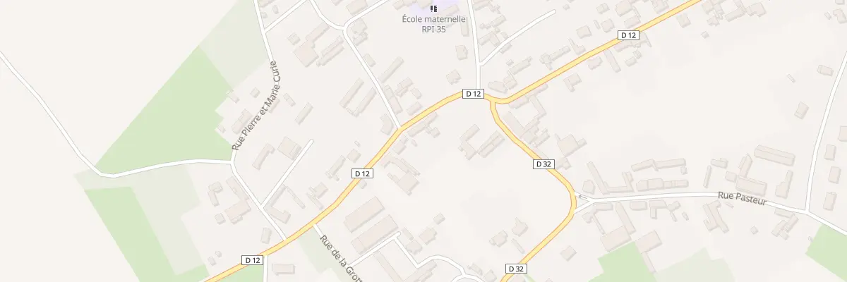 Plan du 3 Rue du General Leclercq à Courcelles-le-Comte