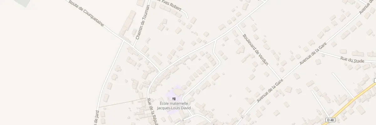 Plan du 50 Rue de la République à Ozouer-le-Voulgis