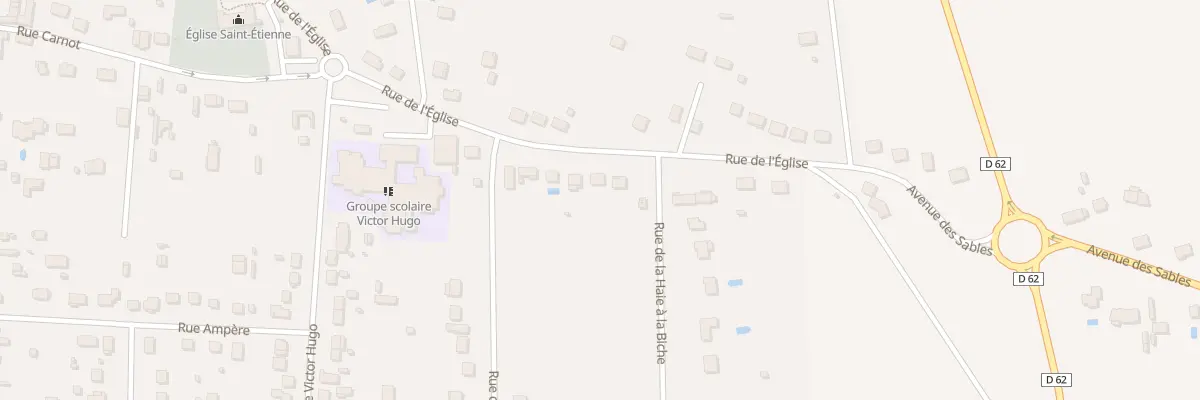Plan du 46 Rue de l’Eglise à Dordives
